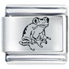 Laser Frog Italian Charm