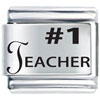 Art Font 1 Teacher Laser Italian Charm