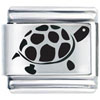 Laser Turtle Italian Charm