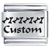 Italian Charms - Custom Dog Bones Laser Italian Charm