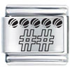 Custom Basketball Laser Italian Charm