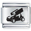 Construction Car  Laser  Italian  Charm 