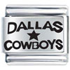 Dallas Cowboys Laser Italian Charm