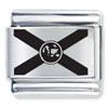 X Globe Laser Italian Charm