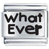 Whatever Laser Italian Charm