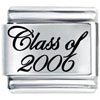 Class Of 2006 Laser Italian Charm