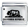 California Republic Laser Italian Charm