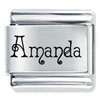 Acadian Font Name Amanda Laser Italian Charm
