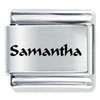 Calligrapher Regular Font Name Samantha Laser Italian Charm
