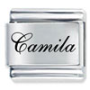 Edwardian Script Font Name Camila  Laser  Italian Charm