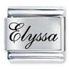 Edwardian Script Font Name Elyssa Laser Italian Charm