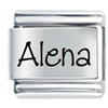 Name Alena Laser Italian Charm