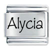  Name  Alycia Laser Italian Charm