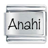  Name  Anahi Laser Italian Charm