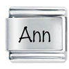 Name Ann Laser Italian Charm