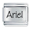 Name Ariel Laser Italian Charm