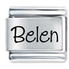 Name Belen Laser Italian Charm