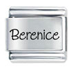 Name Berenice Laser Italian Charm