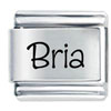 Name Bria Laser Italian Charm