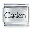 Name Caden Laser Italian Charm