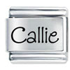Name Callie Laser Italian Charm