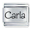 Name Carla Laser Italian Charm