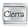  Name  Cierra Laser Italian Charm
