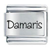 Name Damaris Laser Italian Charm