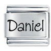 Name Daniel Laser Italian Charm