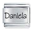 Name Daniela Laser Italian Charm