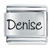 Name Denise Laser Italian Charm