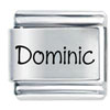 Name Dominic Laser Italian Charm