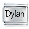 Name Dylan Laser Italian Charm