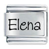 Name Elena Laser Italian Charm