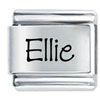 Name Ellie Laser Italian Charm