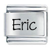 Name Eric Laser Italian Charm