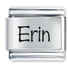 Name Erin Laser Italian Charm
