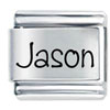 Name Jason Laser Italian Charm