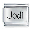 Name Jodi Laser Italian Charm