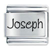 Name Joseph Laser Italian Charm