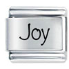 Name Joy Laser Italian Charm