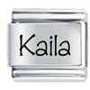 Name Kaila Laser Italian Charm