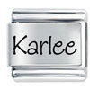  Name  Karlee Laser Italian Charm