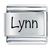 Name Lynn Laser Italian Charm