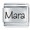 Name Mara Laser Italian Charm
