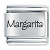 Name Margarita Laser Italian Charm
