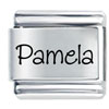 Name Pamela Laser Italian Charm