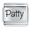 Name Patty Laser Italian Charm