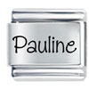 Name Pauline Laser Italian Charm