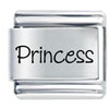 Name Princess Laser Italian Charm
